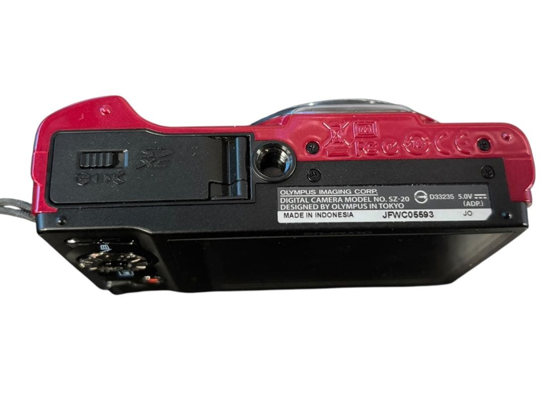 OLYMPUS SZ-20 デジカメ レッド 本体 箱付 動作品