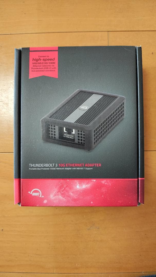 OWC Thunderbolt 3 10G Ethernet アダプター