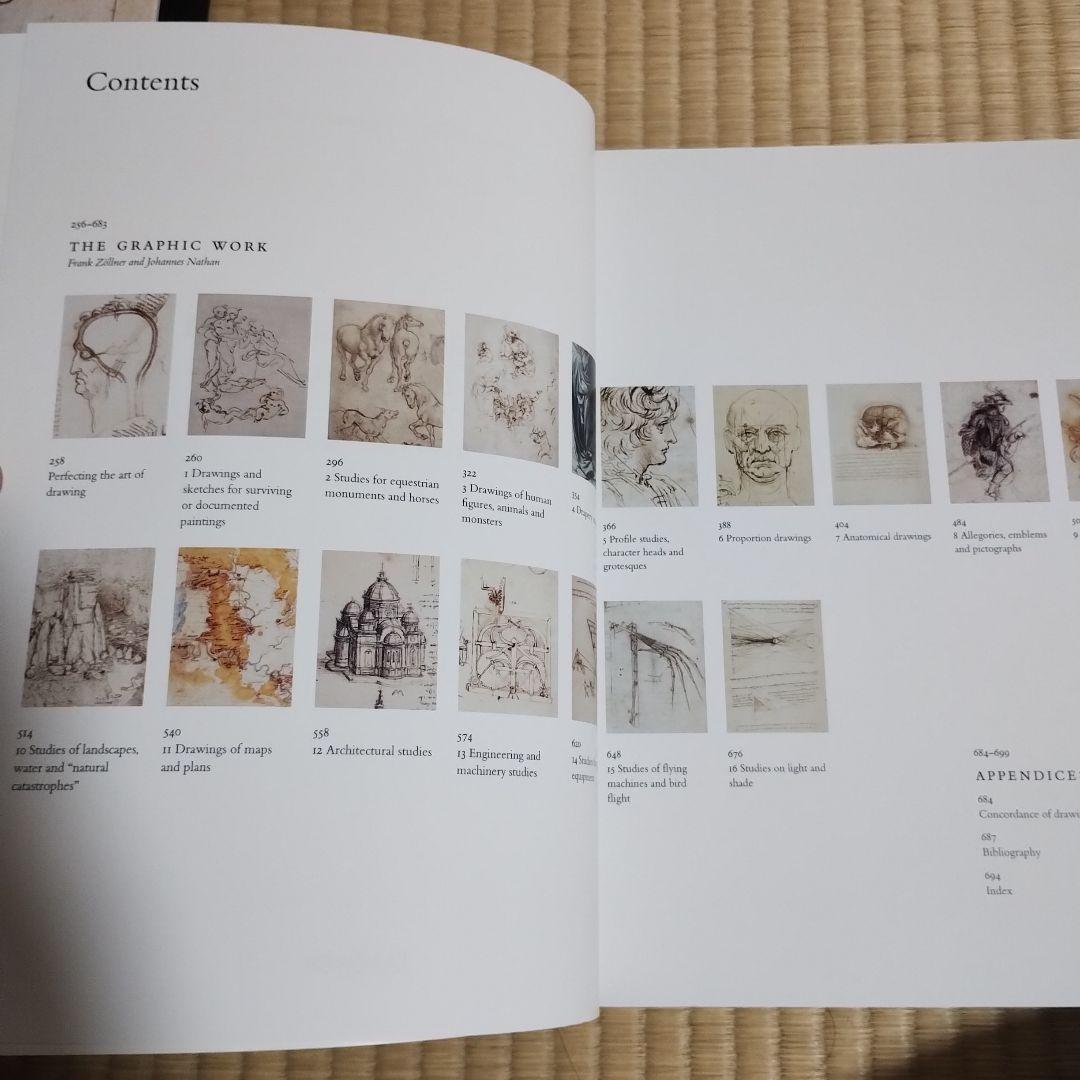 レオナルド・ダ・ヴィンチ: 1452-1519全絵画作品・素描集　英語版