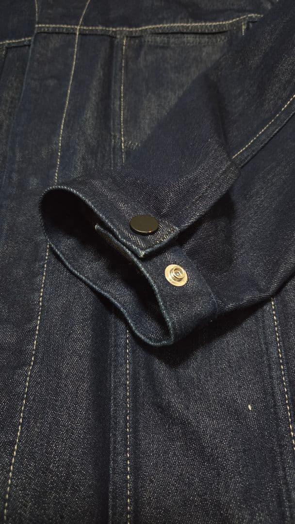 PUBLIC TOKYO パブリックトウキョウ ホワイトステッチデニムジャケット