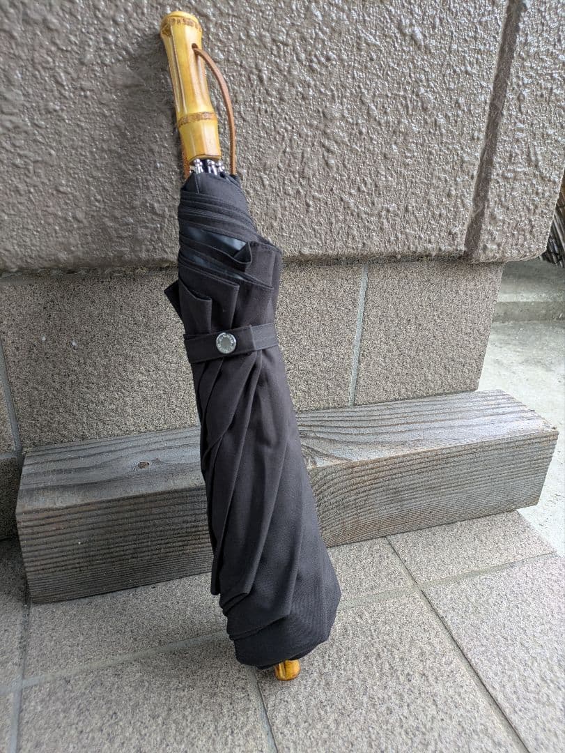 untuleアントゥーレ3段EASY 折りたたみ日傘 ニュートラル ブラック