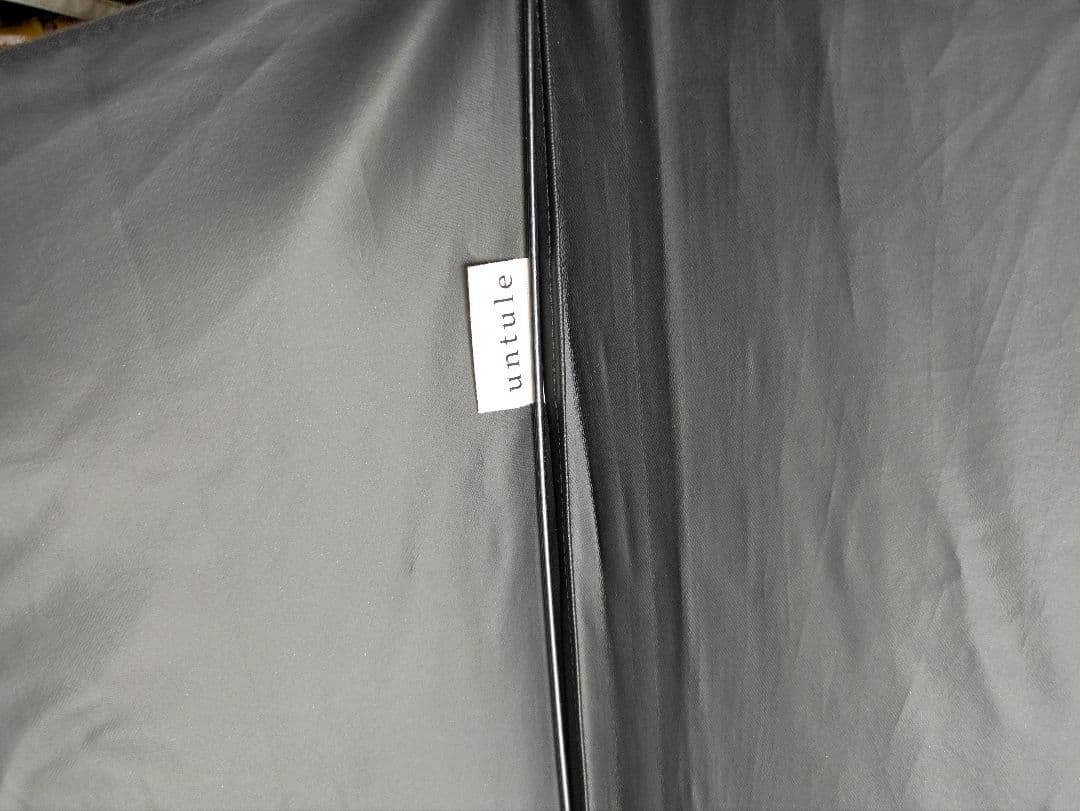 untuleアントゥーレ3段EASY 折りたたみ日傘 ニュートラル ブラック