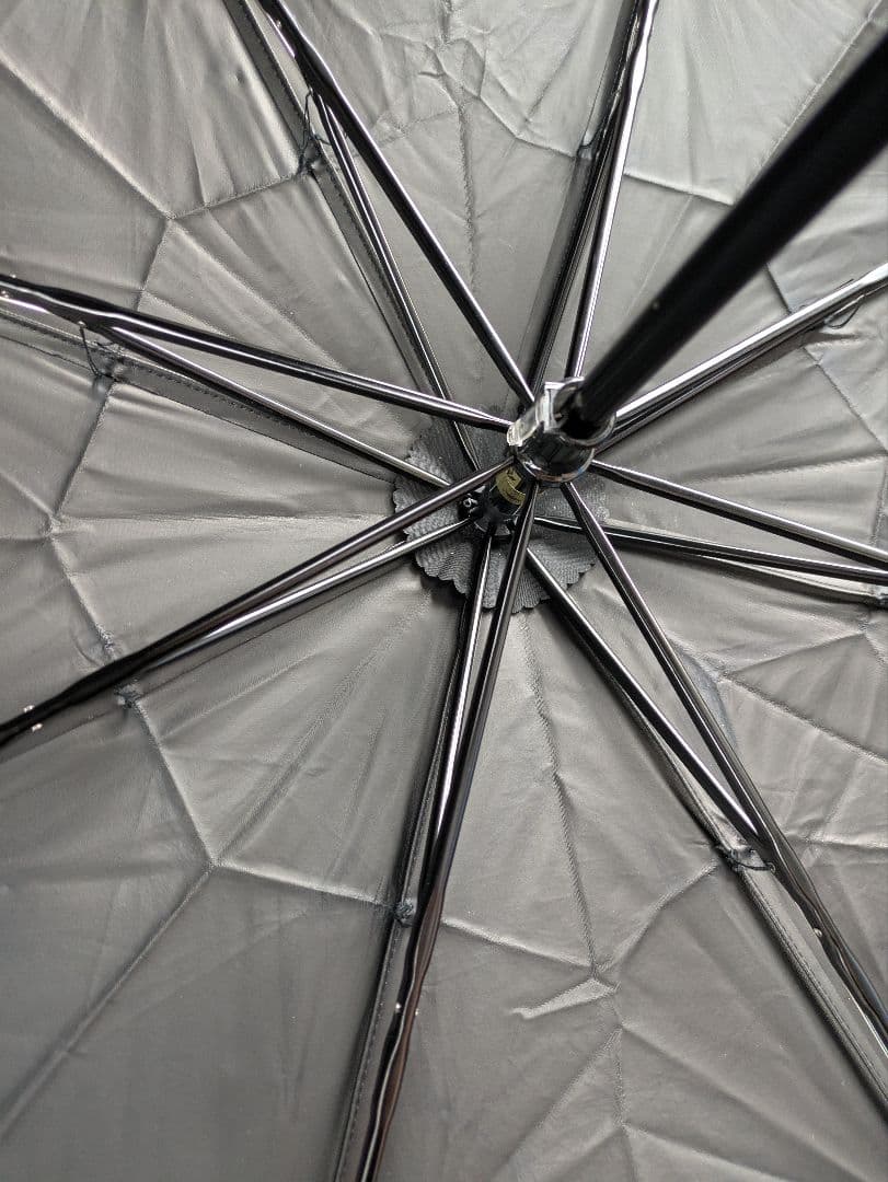 untuleアントゥーレ3段EASY 折りたたみ日傘 ニュートラル ブラック