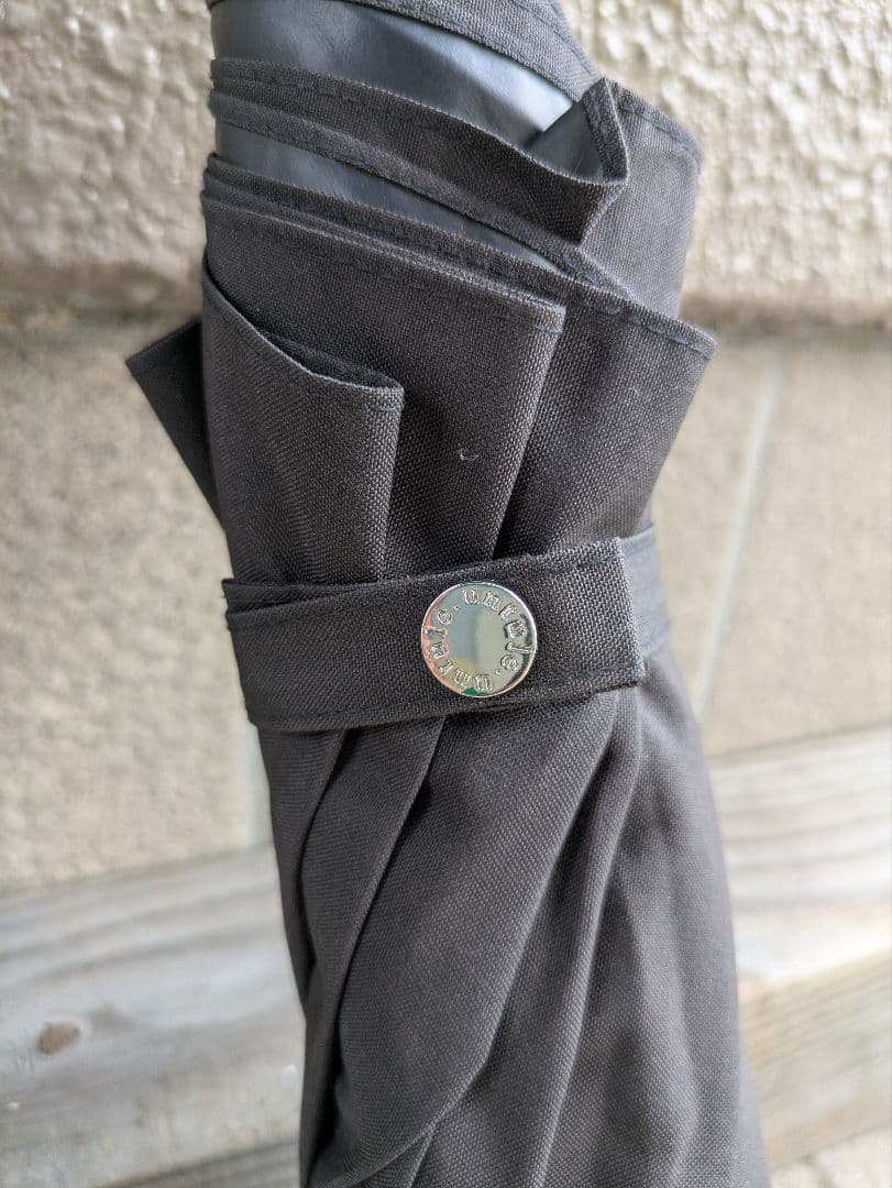 untuleアントゥーレ3段EASY 折りたたみ日傘 ニュートラル ブラック