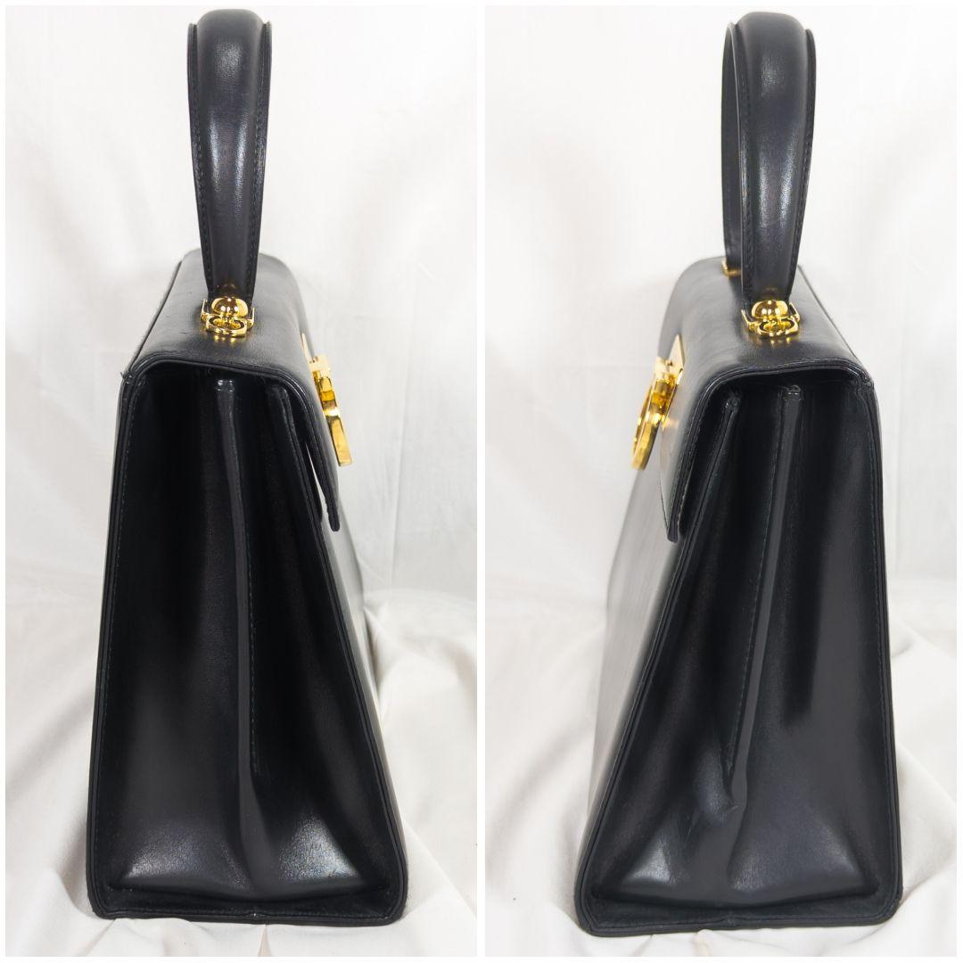 【極美品】フェラガモ ガンチーニ ハンドバッグ 2Way 保存袋付き