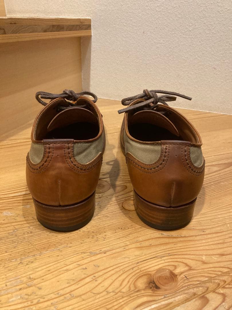 chausser C-740 ナチュラルコードバン×キャンバス