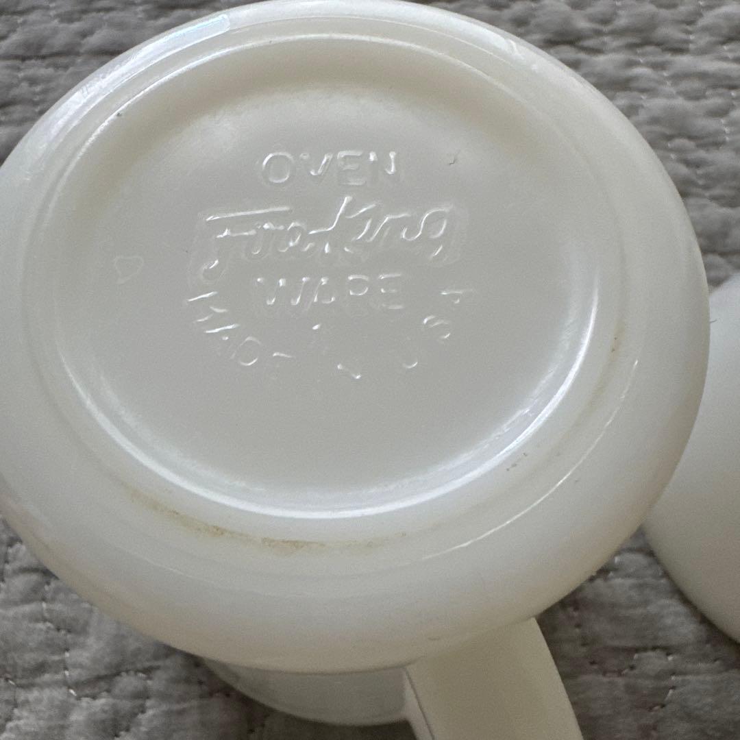 最終お値下！　おまとめ　ファイヤーキング　マグカップ　ホワイト　キンバリー　D