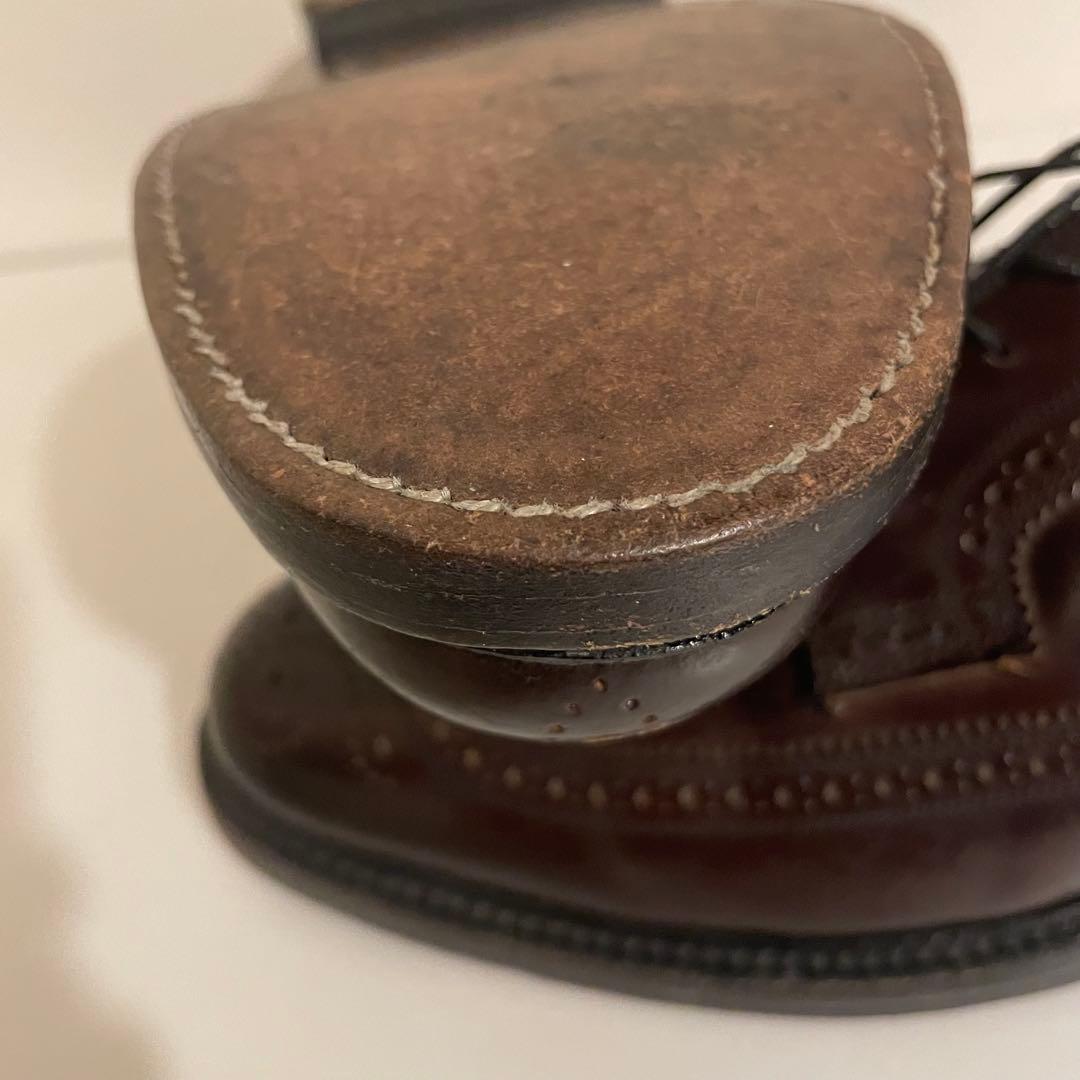 美品 フローシャイム インペリアル コードバン ウイングチップ US10.5D