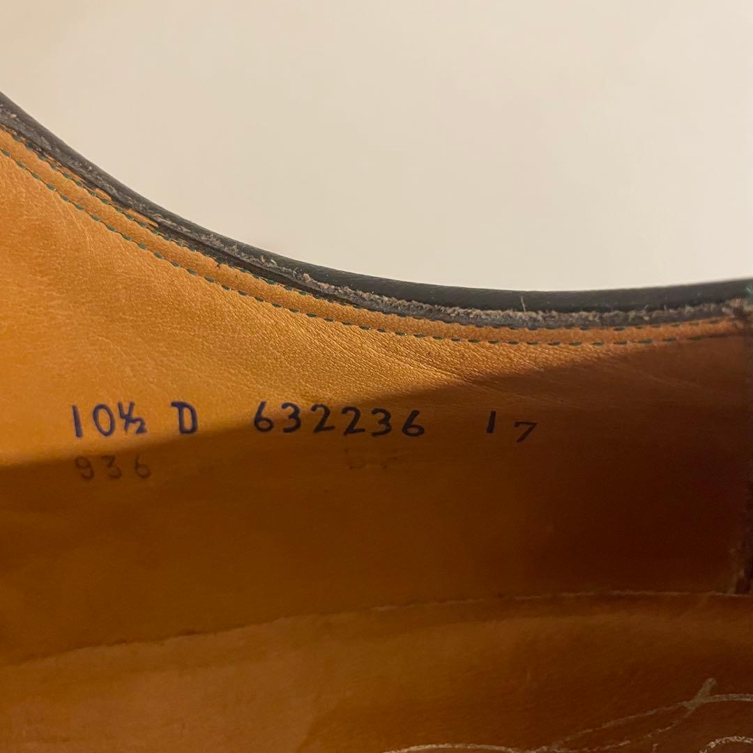 美品 フローシャイム インペリアル コードバン ウイングチップ US10.5D