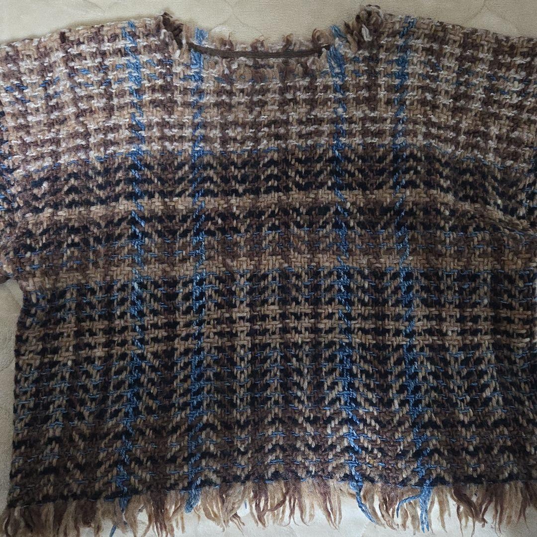 45r 　いろいろな糸　ツイードオーバーTシャツ