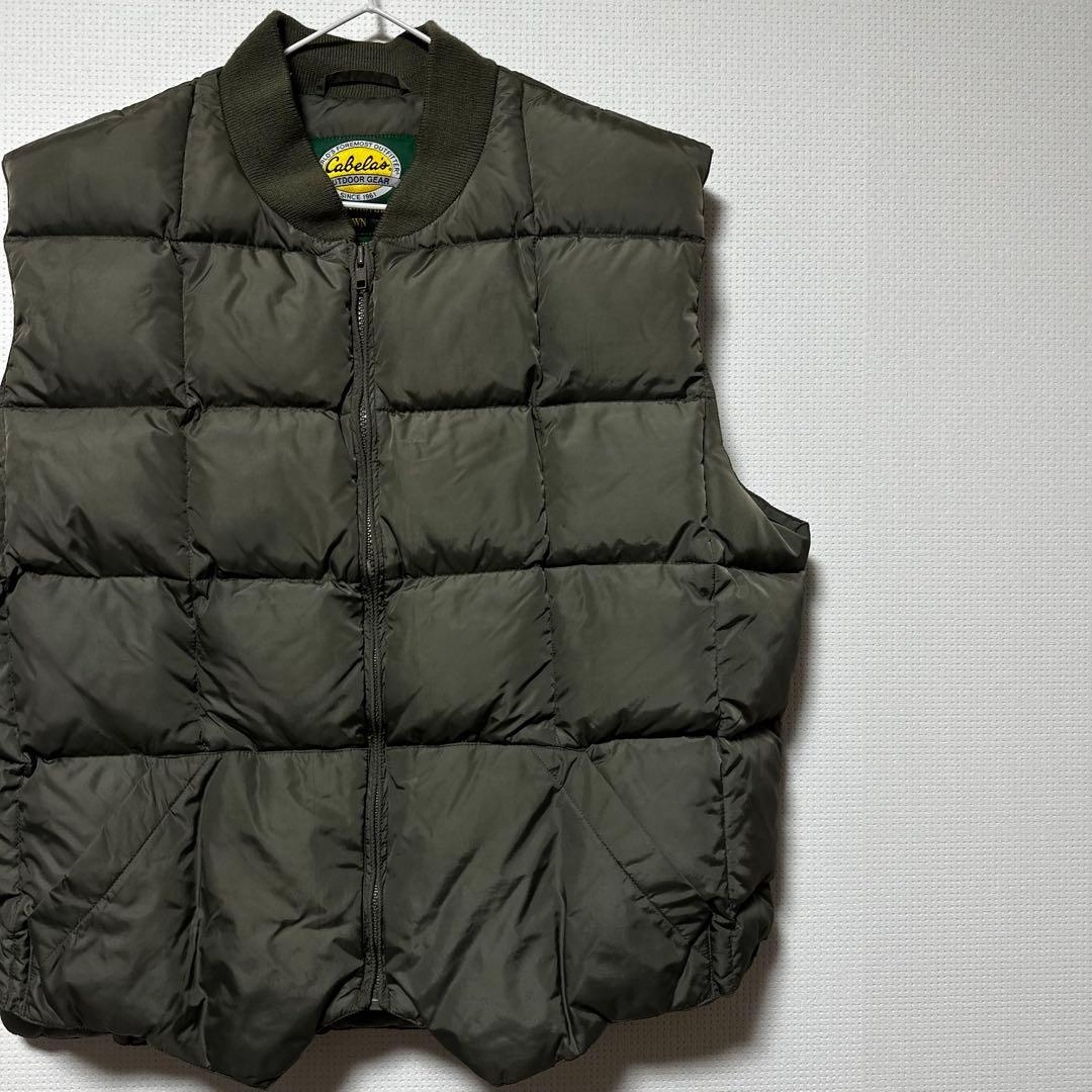Cabela's カベラス  Down Vest グースダウン ベスト