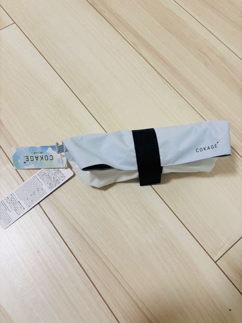 COKAGE＋ active ５段ミニ　50cm 折りたたみ日傘 パウダーブルー