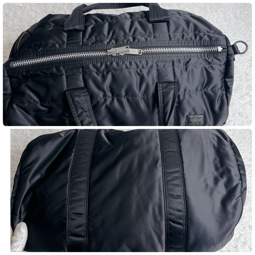 ✨美品✨ ポーター タンカー 2way ボストンバッグ ブラック 大容量 出張