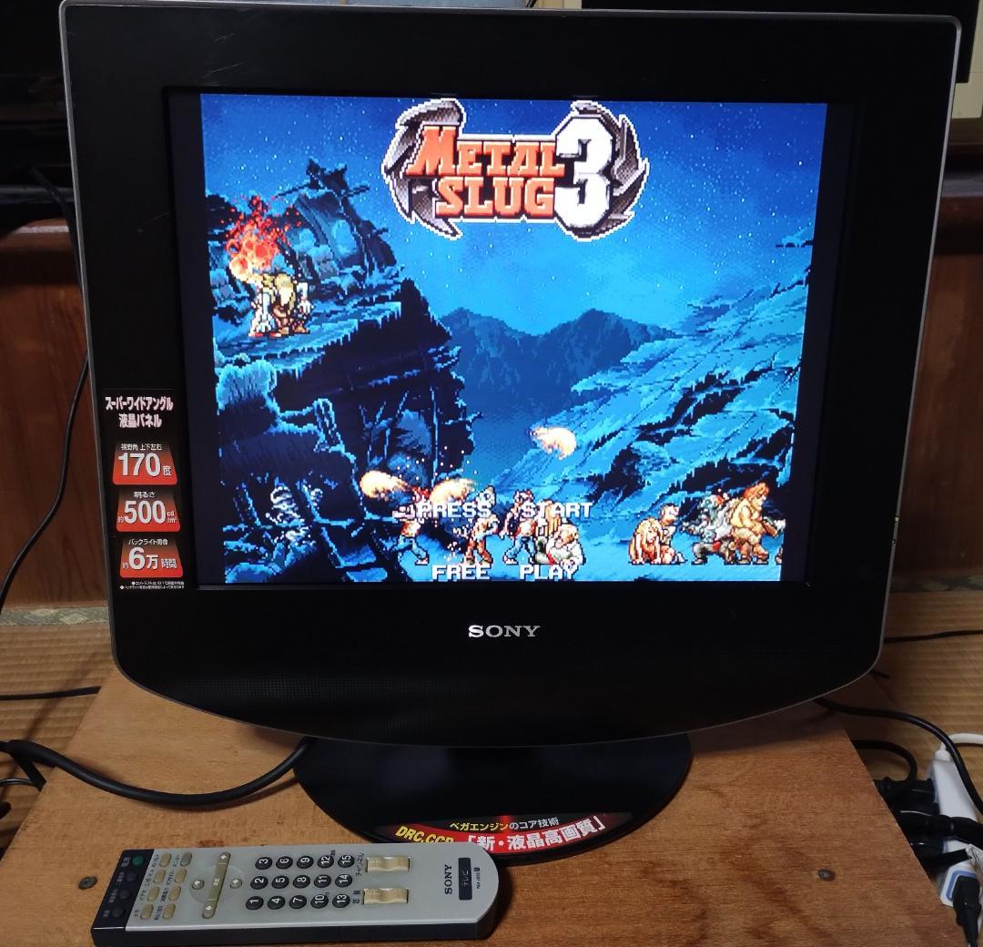 SONY 15インチ液晶テレビ WEGA KLV-15SR2 AVマルチ入力付き