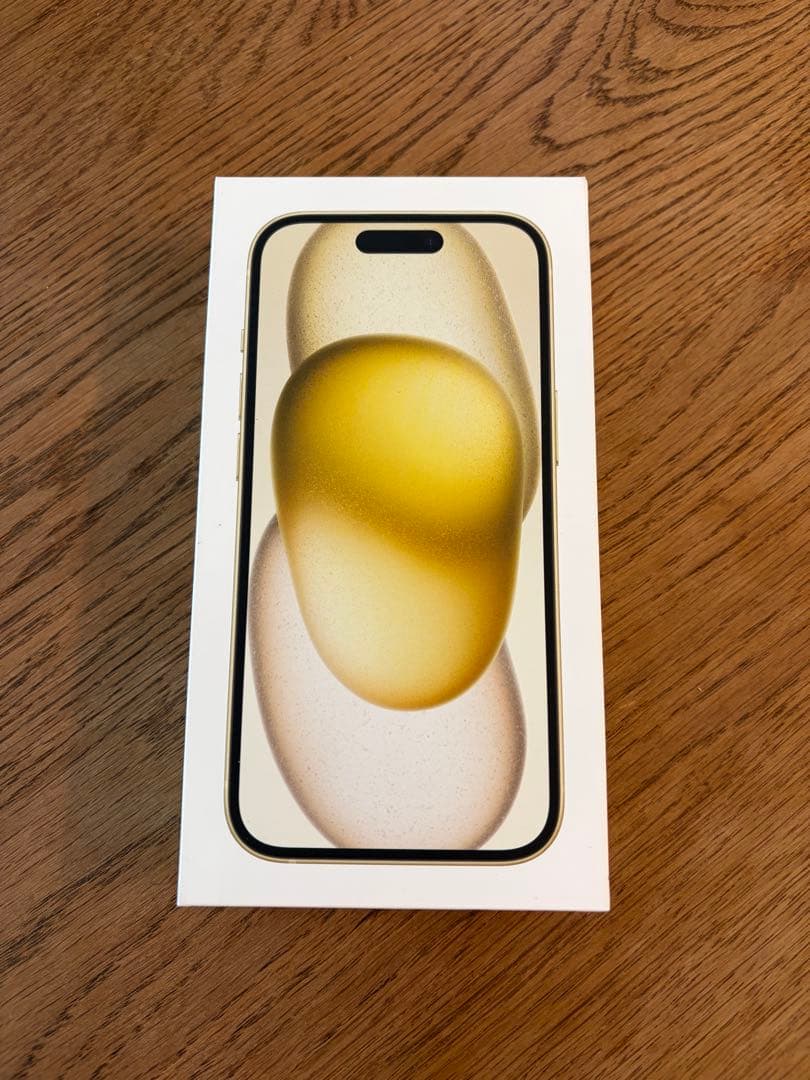 【美品】iPhone15イエロー128GB SIMフリー バッテリー88%