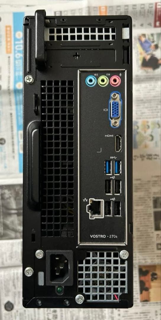 DELLデスクトップPC/WiFi内蔵/I3/8Gメモリー/新品SSD256