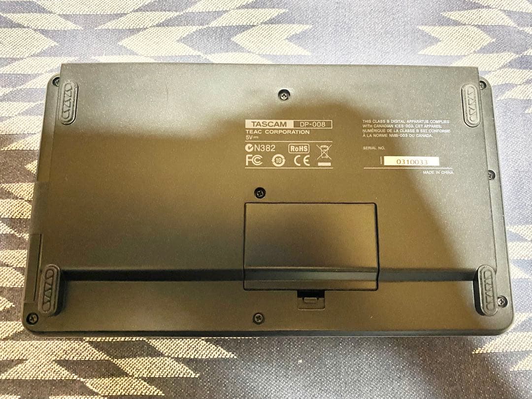 TASCAM DP-03&DP-008 2台セット　電源ケーブル付属