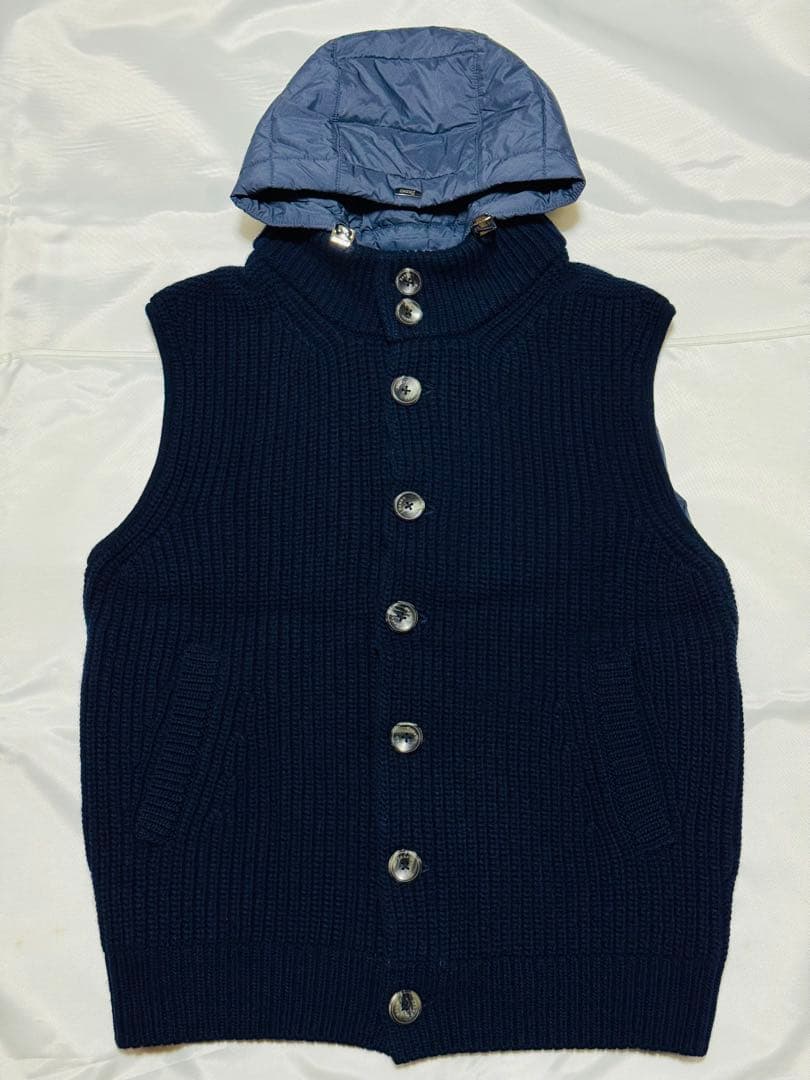 HERNO ヘルノ RESORT リゾート フーディーニットベスト