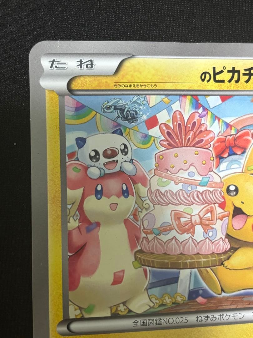 BW-P お誕生日ピカチュウ