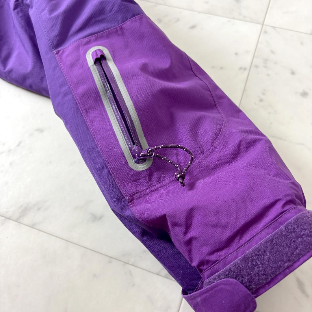 美品✨ モンベル パウダーライトパーカ M パープル スノボ スキー レディース