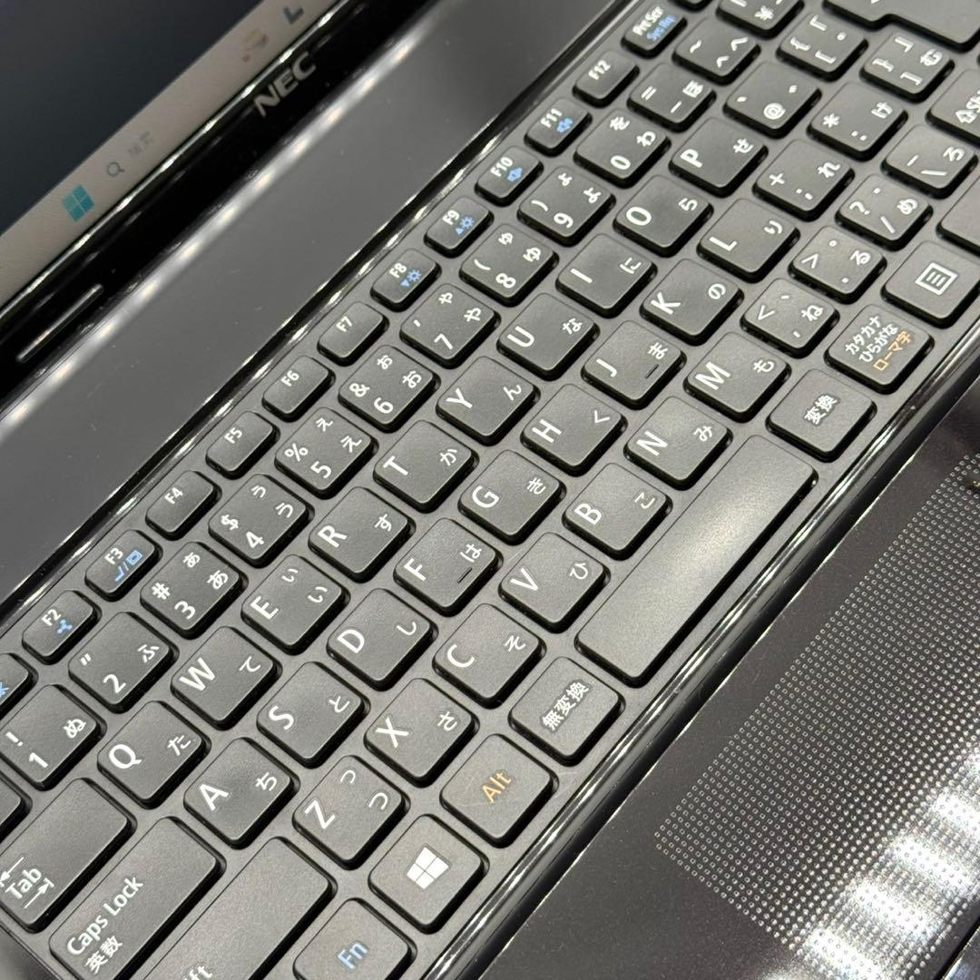 NECノートPC Celeron 8GB SSD256 バッテリー新品 DVD