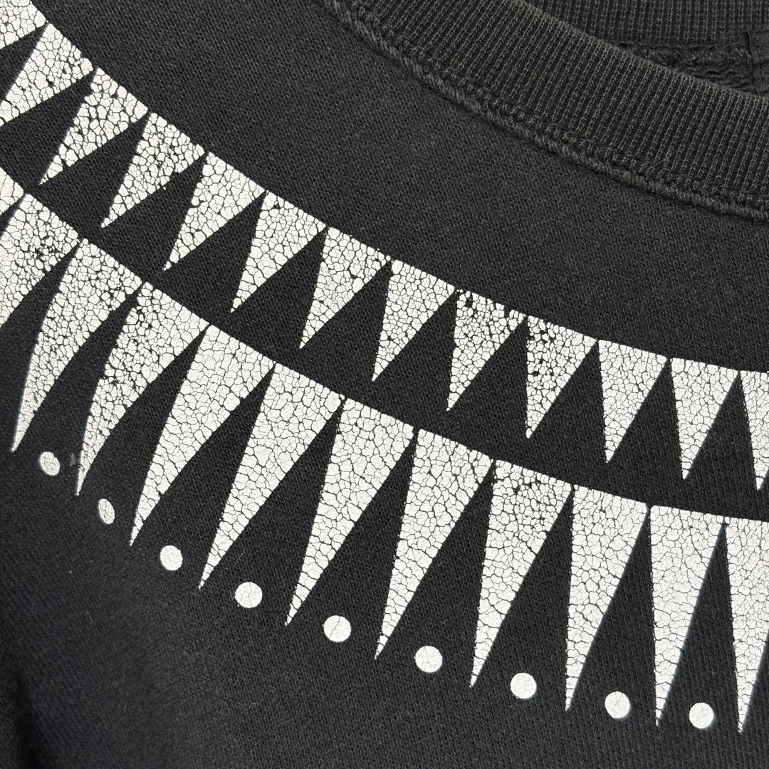 アンダーカバー UNDER COVER スウェット GIZ柄 L ブラック