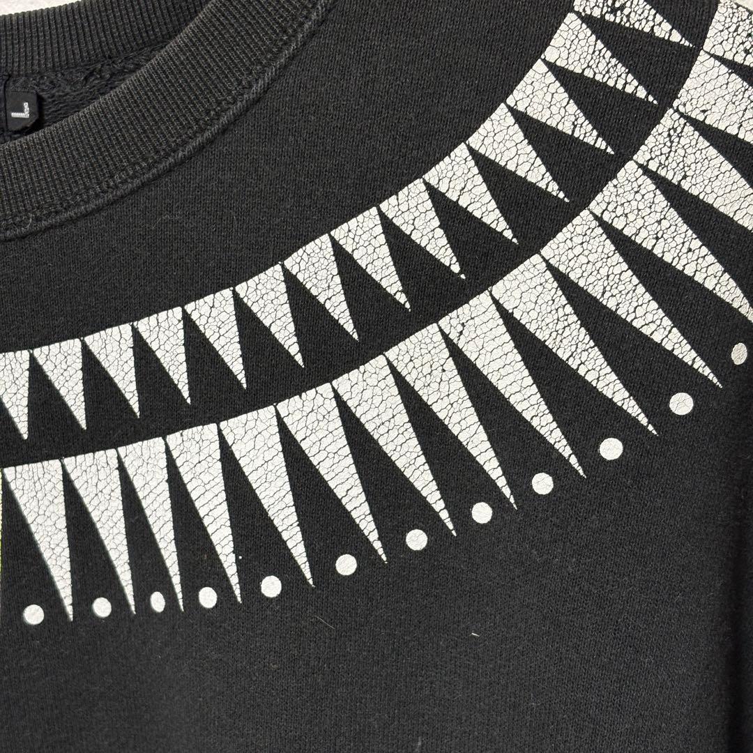 アンダーカバー UNDER COVER スウェット GIZ柄 L ブラック