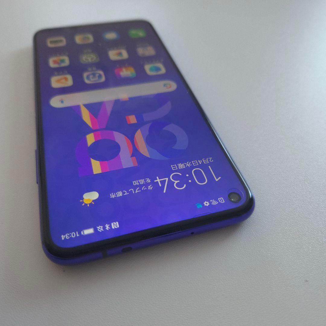 HUAWEI nova 5T 8/128GB アンドロイド10 シムフリー７２７
