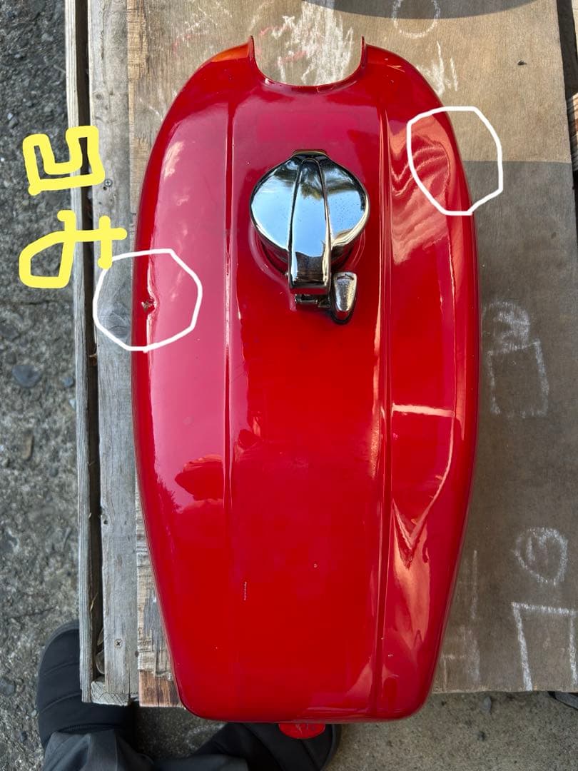 cb400f ヨンフォア　純正　当時物　タンク　398 HONDA