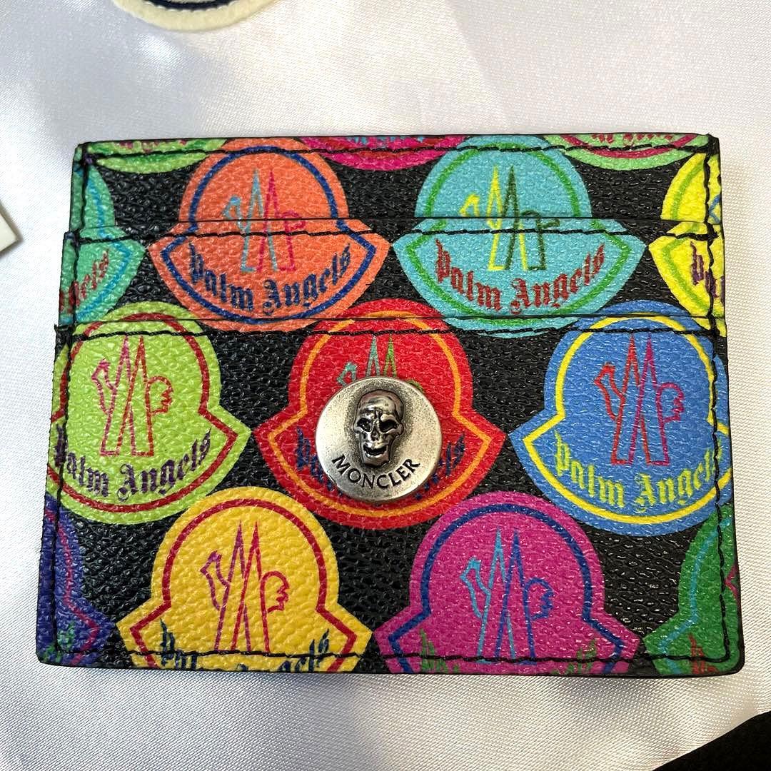 新品訳あり　MONCLER Palm Angels 名刺入れ カードケース