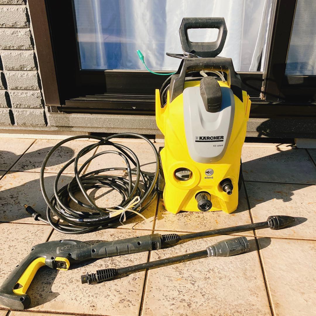 ケルヒャー　Kärcher K3 サイレント　高圧洗浄機