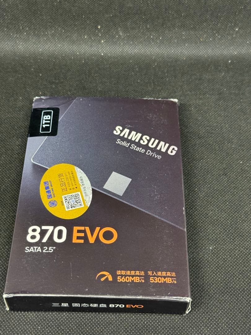 新品/未開封 Samsung 870 EVO 1TB SSD SATA 2.5\
