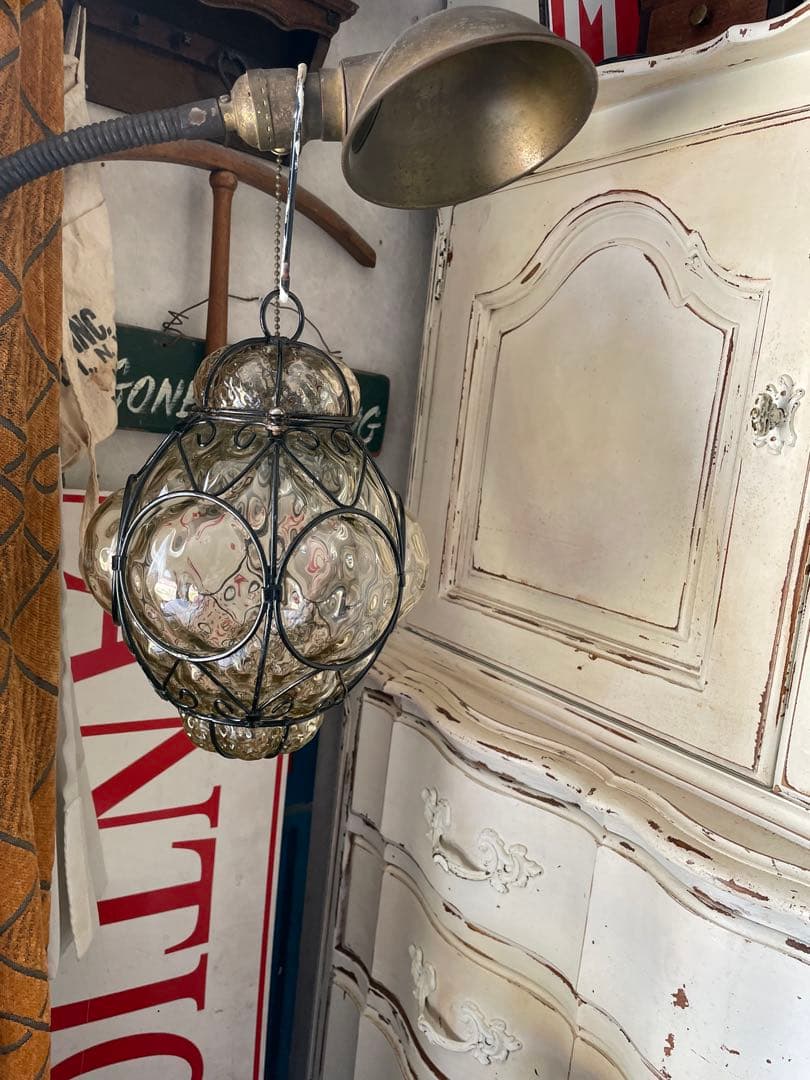 Takashiですムラーノ　ガラス　ペンダントライト　ランプ　シェード　大