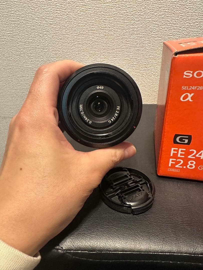 ほぼ未使用・箱ありSONY FE 24mm F2.8 G SEL24F28G