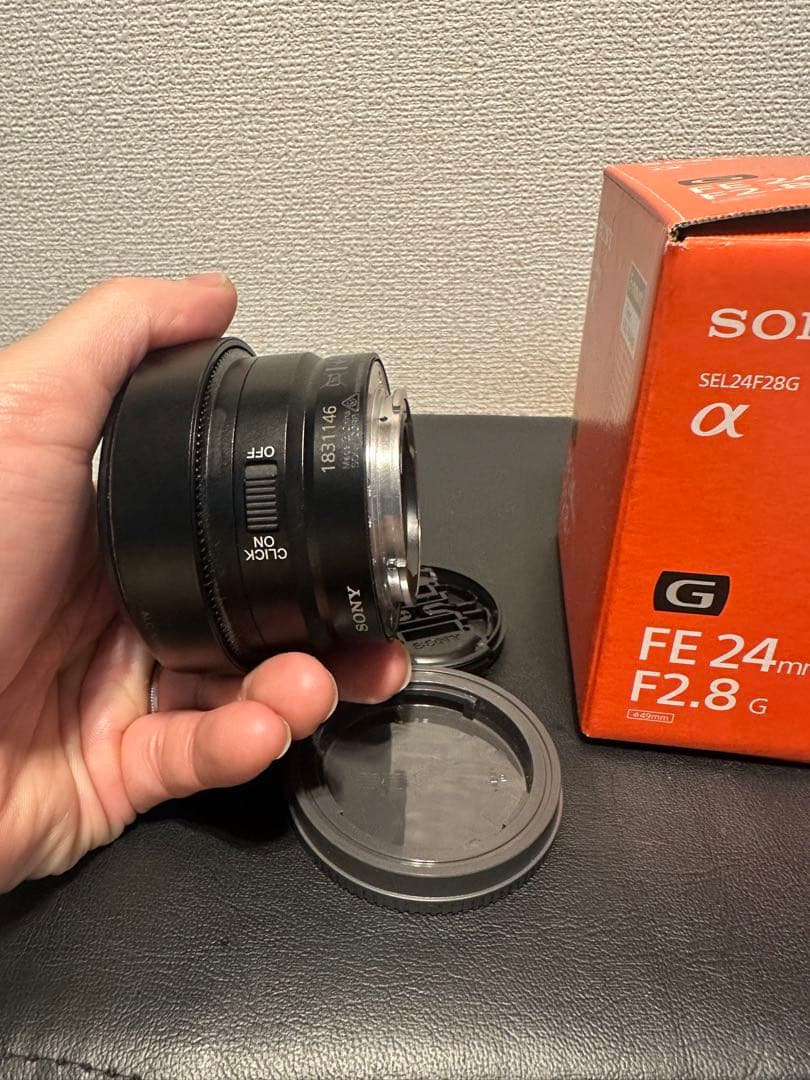 ほぼ未使用・箱ありSONY FE 24mm F2.8 G SEL24F28G