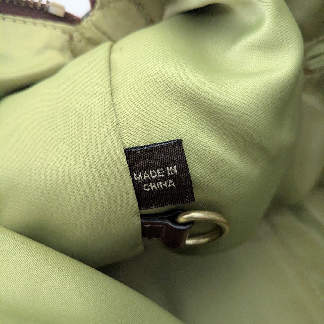 COACH マディソンサブリナ　2way ブラウン/グリーン