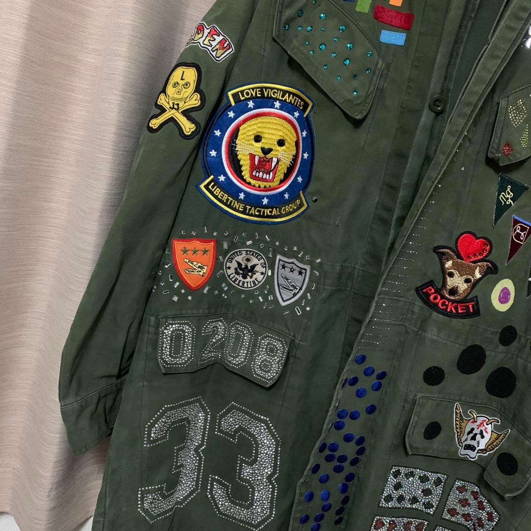 リバティーン　再構築　リメイク　ミリタリー コート　ジャケット