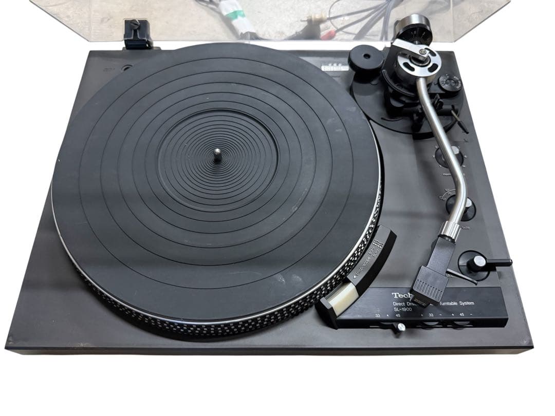 Technics SL-1900 レコードプレーヤー 回転・アーム動作確認済