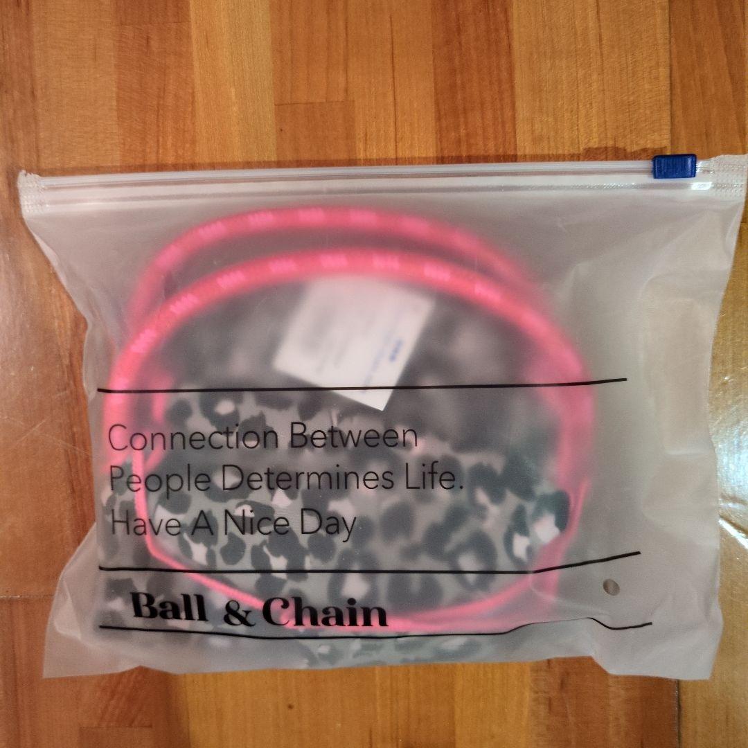 大阪限定 ボールアンドチェーン スヌーピー エコバッグ M レオパード グレー