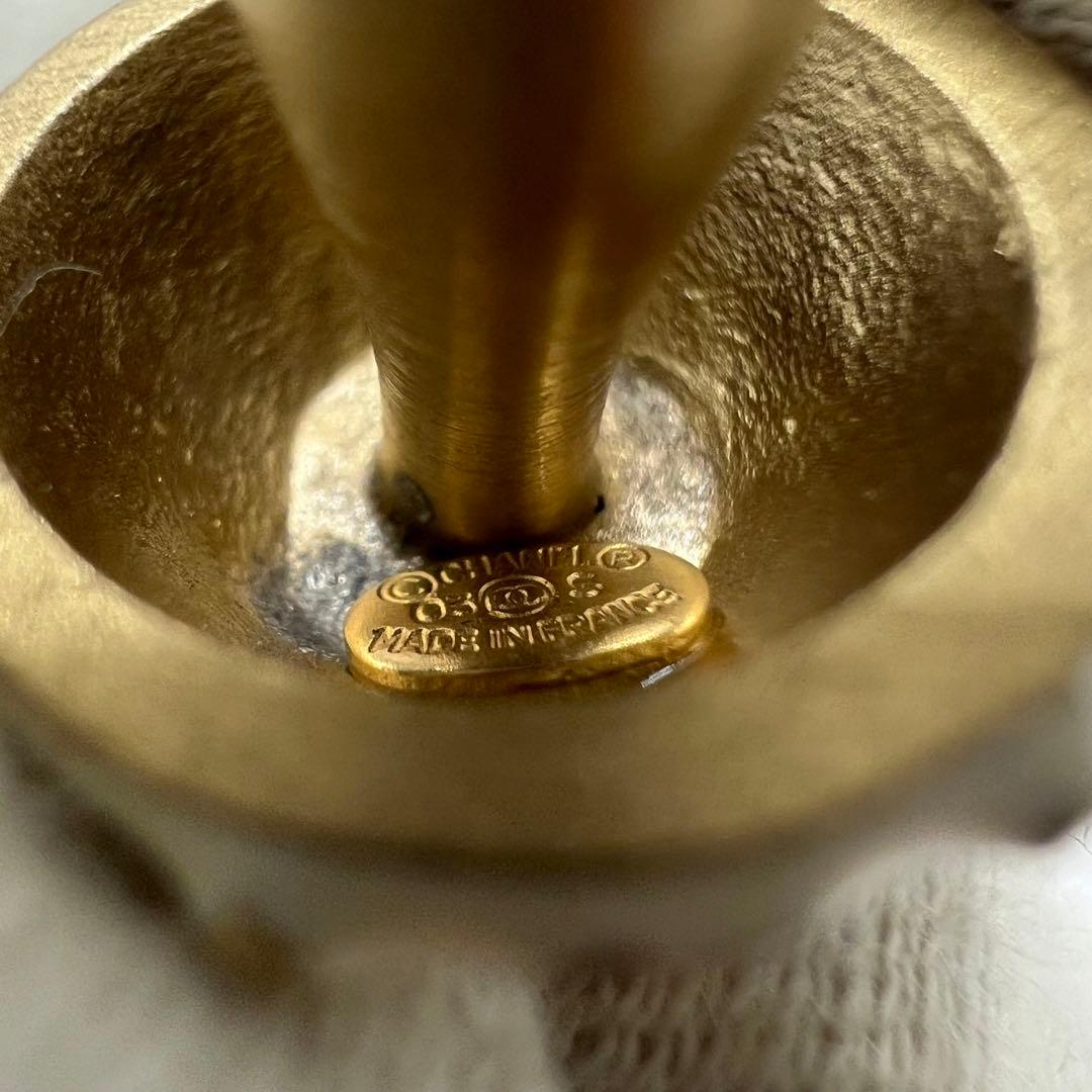 【未使用に近い】シャネル ネックレス ココマーク きのこ ゴールド金具