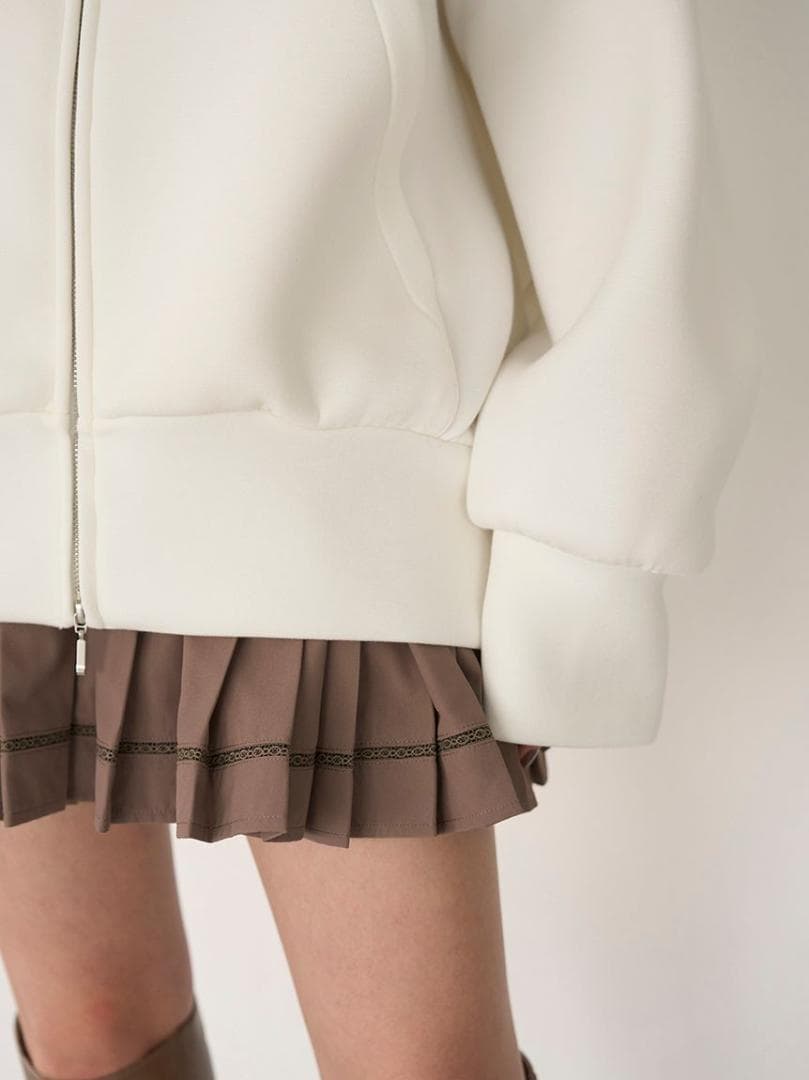 【新品】SNIDEL ボリュームパーカー IVR フリーサイズ