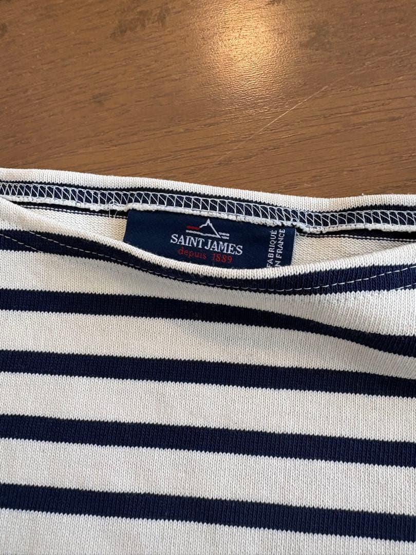 SAINT JAMES セントジェームスウェッソン　ハートエルボーパッチ　T3