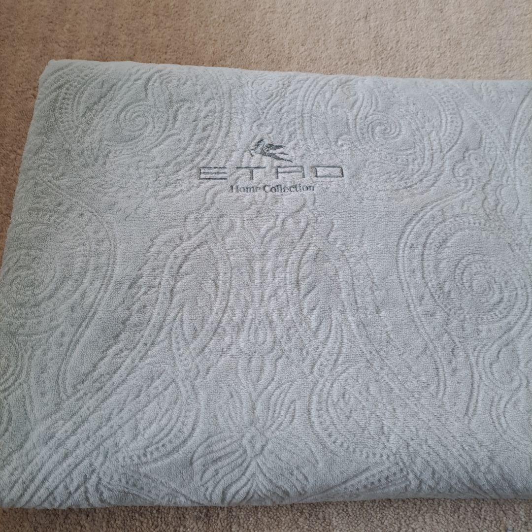 ETRO　 綿毛布 140cm x 200cm