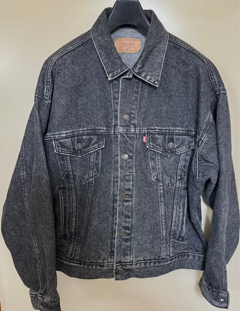 ジャケット・アウター 90s Levi's 70507 Black denim JKT