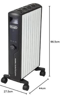 【未開封新品】デロンギ マルチダイナミックヒーター MDHU12-BK