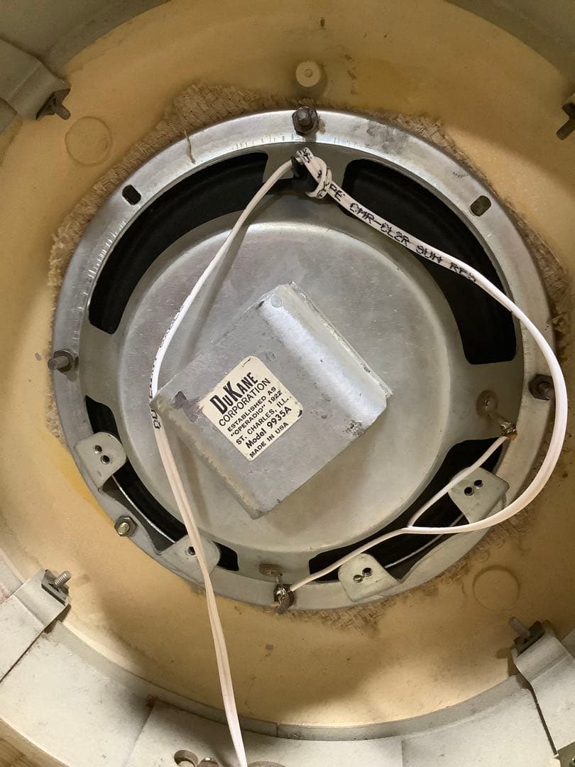 DUKANE スピーカー 9935A 8inch セット エンクロージャー込み