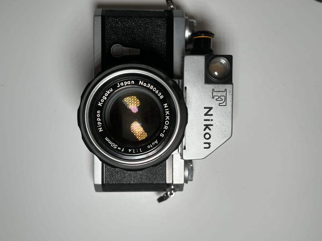 Nikon F 一眼レフカメラ Nikkor 50mmレンズ