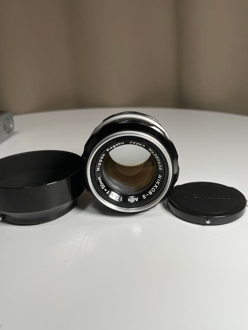 Nikon F 一眼レフカメラ Nikkor 50mmレンズ