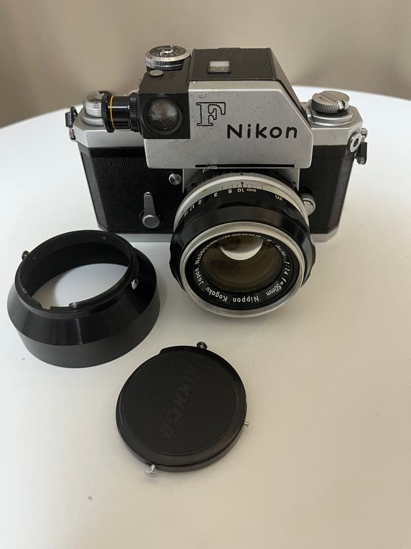 Nikon F 一眼レフカメラ Nikkor 50mmレンズ