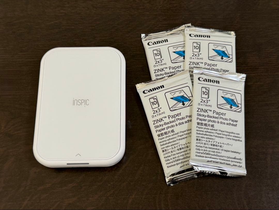 Canon iNSPiC PV-223 ホワイト （インクペーパー40枚付き）